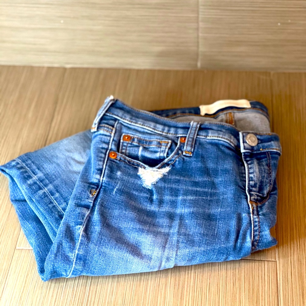 Gap, Size 27 Long, Skinny Jeans (Slightly Worn)